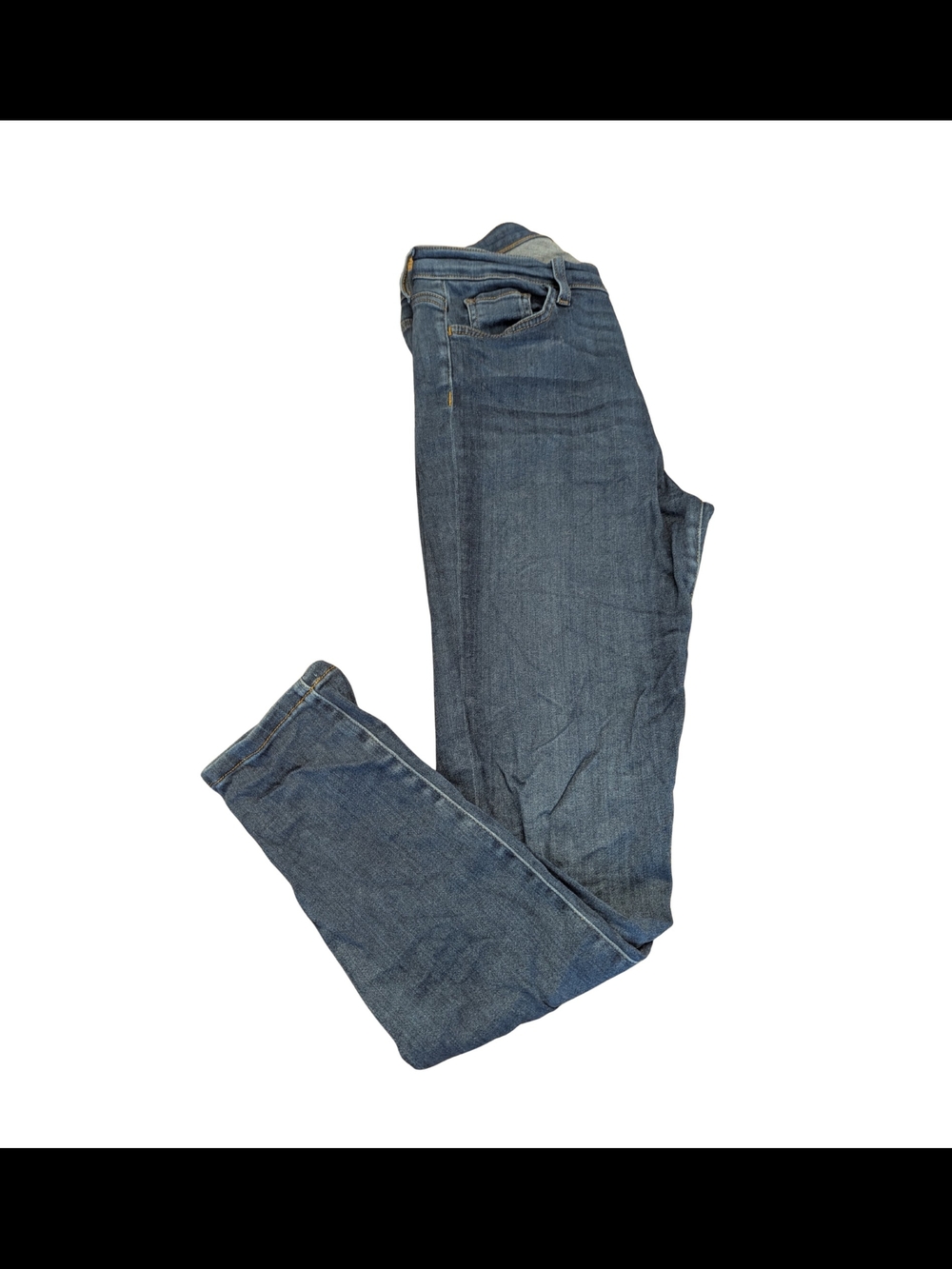 EUC Flying Monkey Womens 30 High Rise Skinny Stretch Blue Jeans